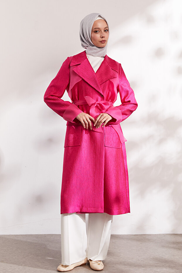 Kuşaklı Şık Kap - 3