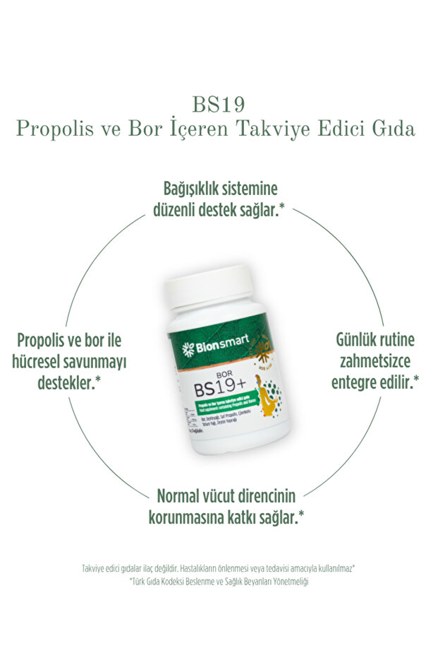 Bs19 Bor Propolis Içeren Takviye Edici Gıda - 3