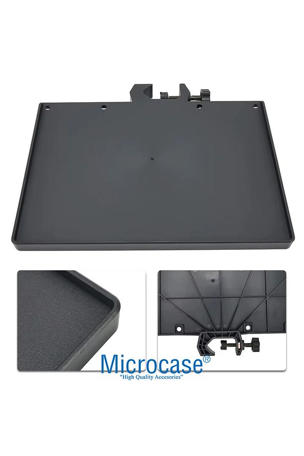 Tripodlara Monte Universal Sehpa Notebook Mikrofon Kitap vb Malzeme Rafı 240x175mm - AL5292 - 6