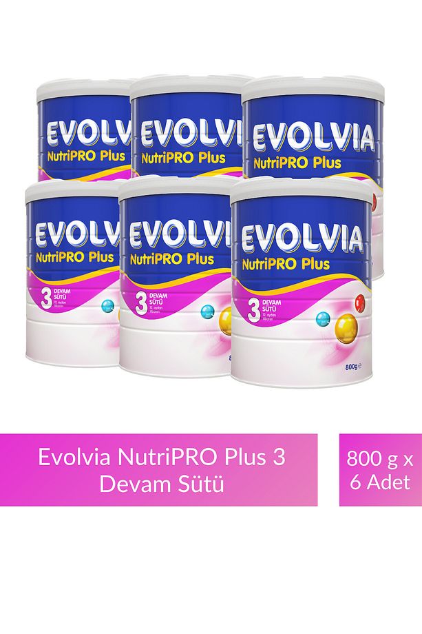 Nutripro Plus 3 Devam Sütü 800 gr X 6 Adet - 1