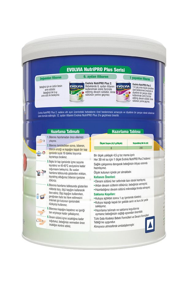 Nutripro Plus 2 Devam Sütü 800 gr X 3 Adet - 5