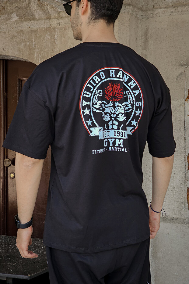 Yujiro Back - 100% Cotton Oversized Tshirt