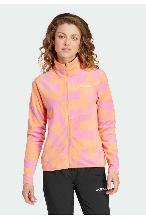 Terrex Multi Printed Full-Zip Fleece Fermuarlı Üst - 8