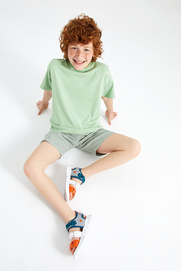 Gorbi Basic Erkek Çocuk Yeşil Sandalet - 7