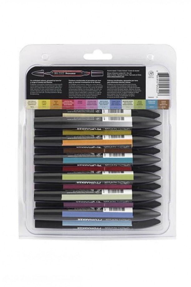Winsor & Newton Promarker 12'li Set 2 - 2