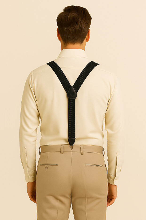 Pants Hanger Men's Solid Color Polka Dot Pcs - 2