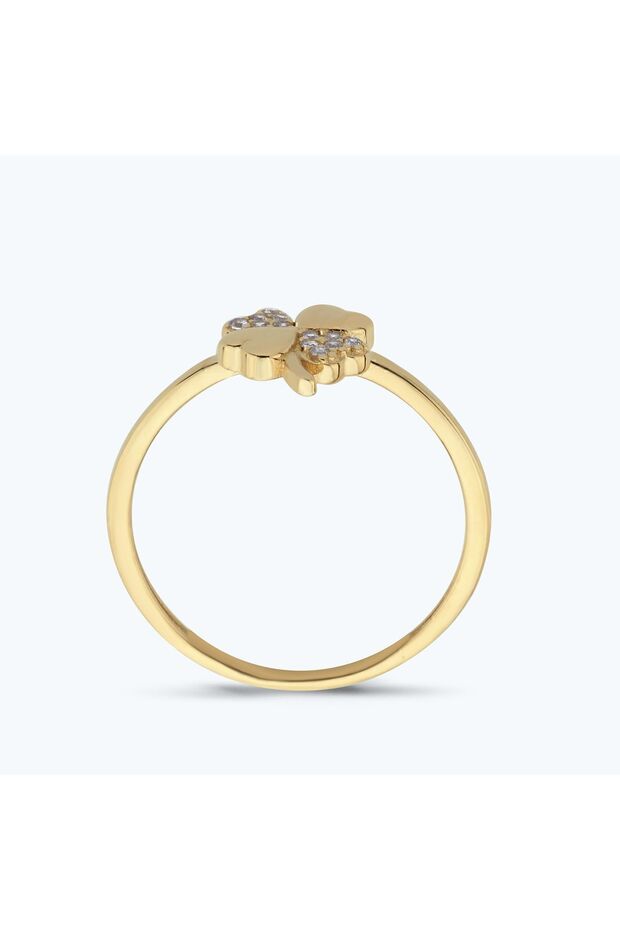 Altın Yonca Yüzük - 3