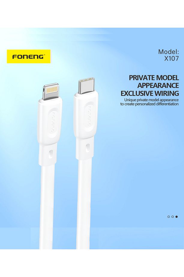 X107 27w 25cm Type-c To Lightning Şarj Ve Data Kablosu Iphone-ipad Uyumlu - 7