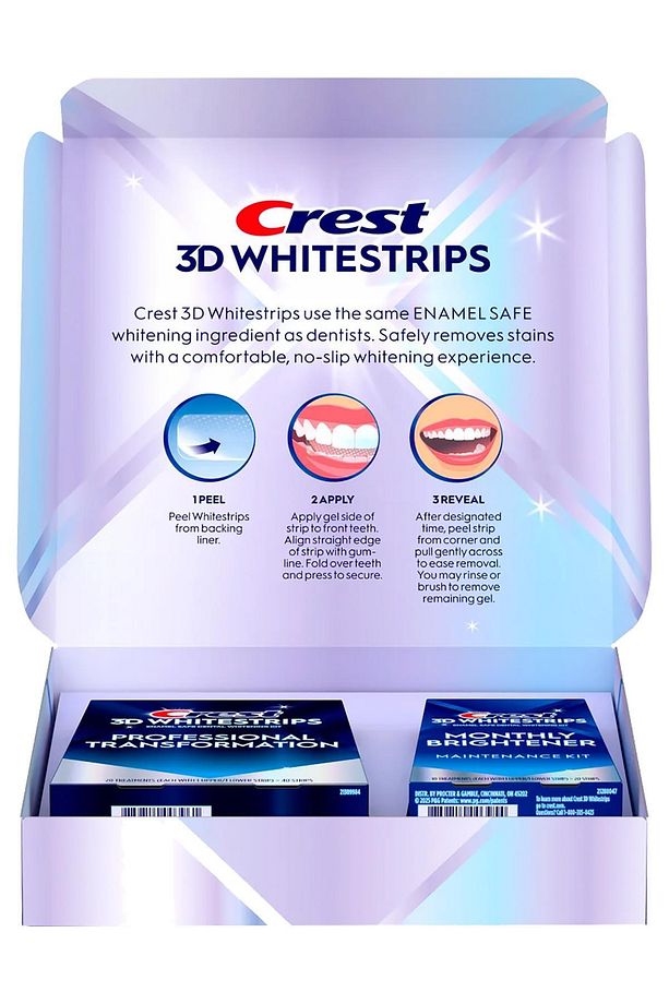 3d Whitestrips Professional Brightening Set - 3