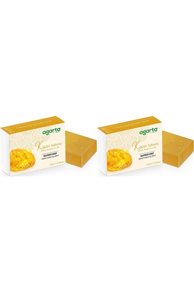 Handmade Natural Soap 150Gr Sulfur (Set of 2)