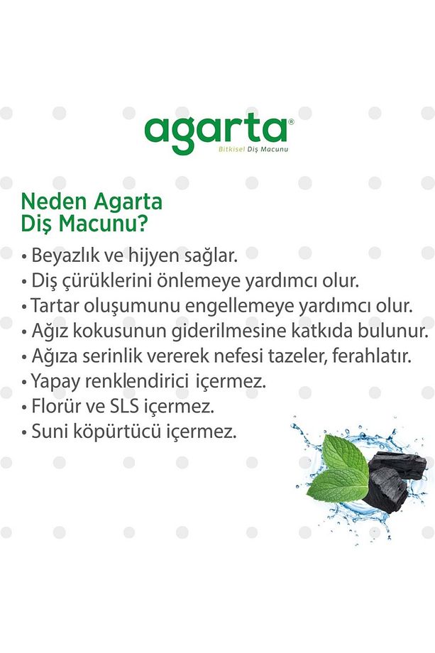 Doğal Diş Macunu 100ml Aktif Karbonlu (2 Lİ SET) - 6