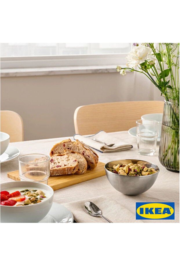 Blanda Blank Servis Kasesi 12 Cm, Paslanmaz Çelik X 4 Adet - 2