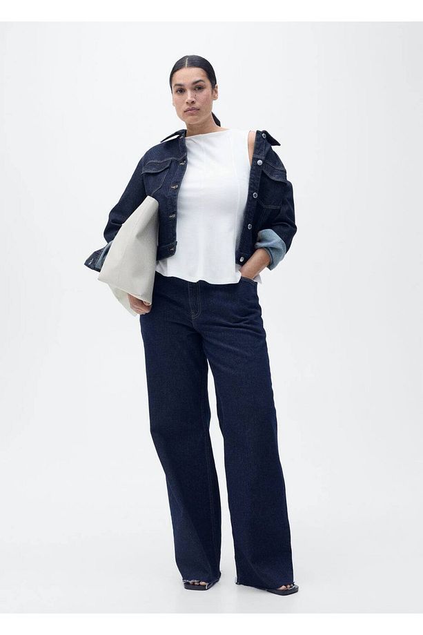 Dikiş detaylı peplum bluz - 6