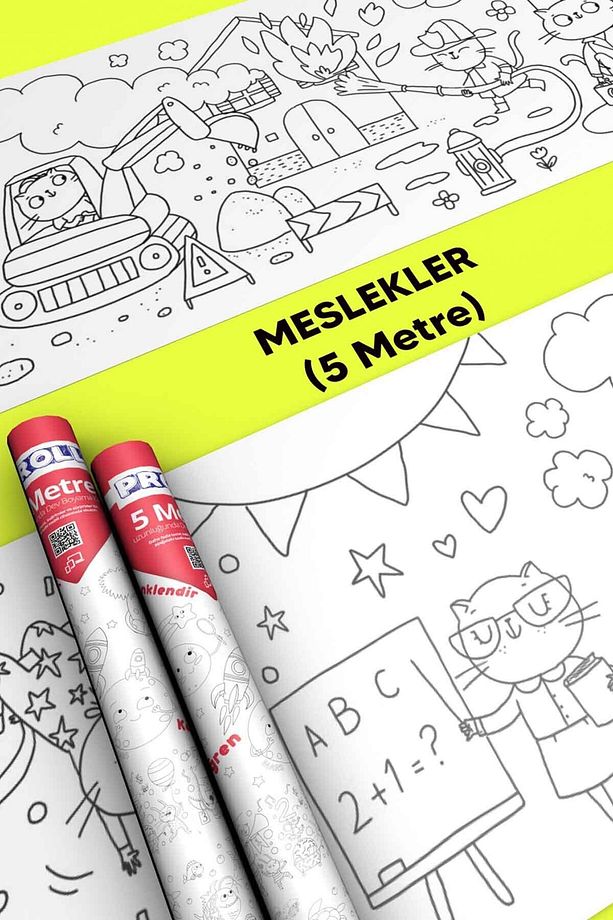 Meslekler Boyama Kağıdı - 3