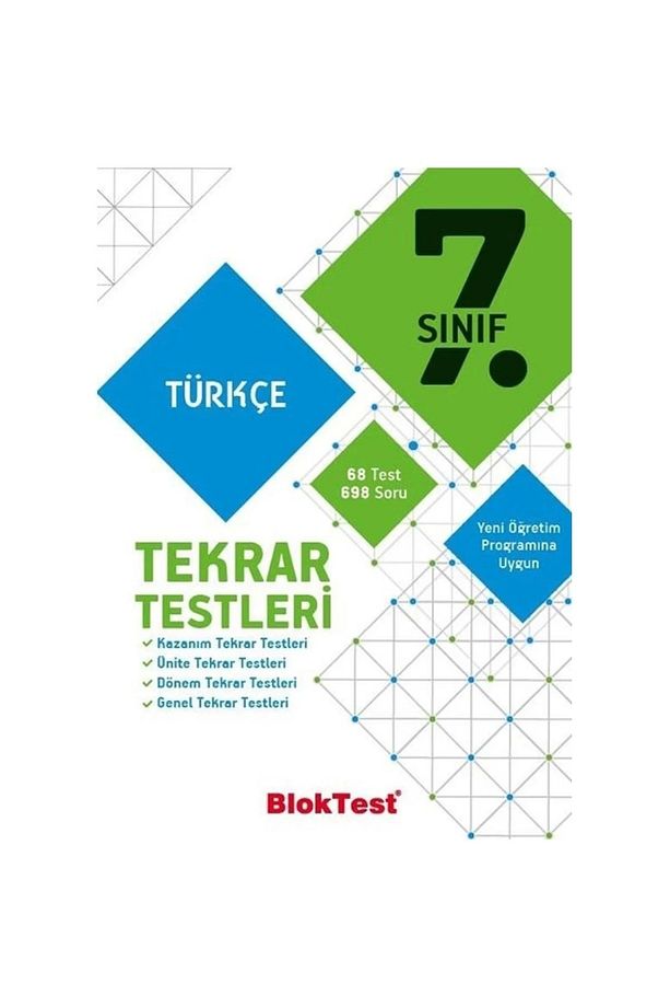 *yeni* 7.sınıf Bloktest Türkçe Tekrar Testleri - 1