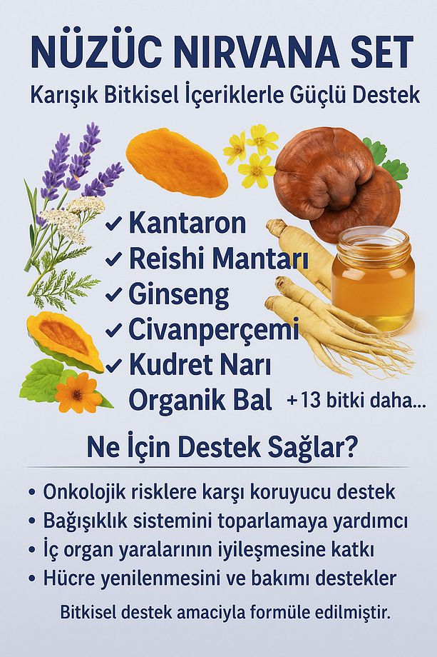 Nirvana Bitkisel Ürün Seti – Toksin Atılımı Ve Vücut Arınmasına Yardımcı - 5