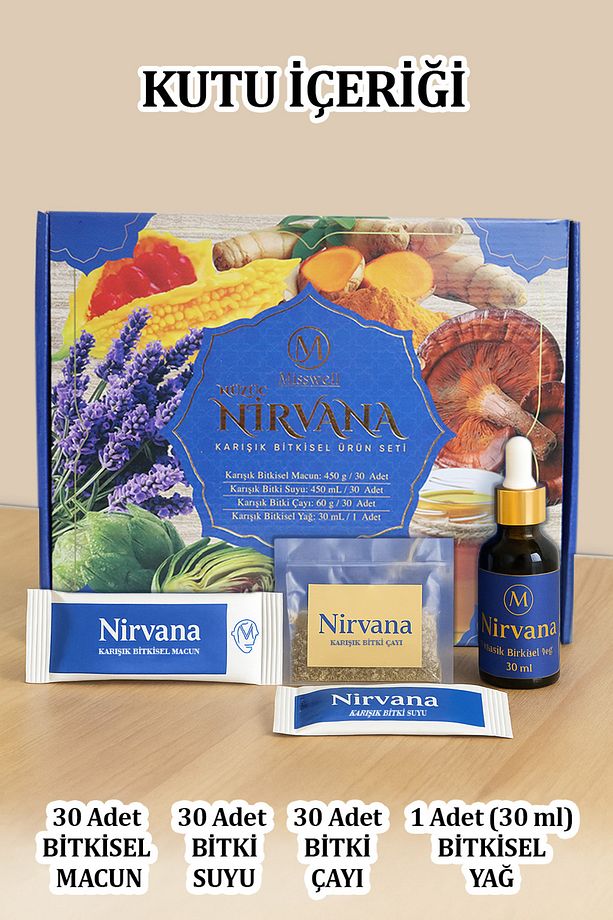 Nirvana Bitkisel Ürün Seti – Toksin Atılımı Ve Vücut Arınmasına Yardımcı - 4