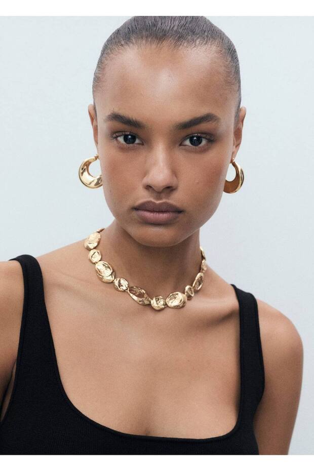 Kombine evaze elbise - 8