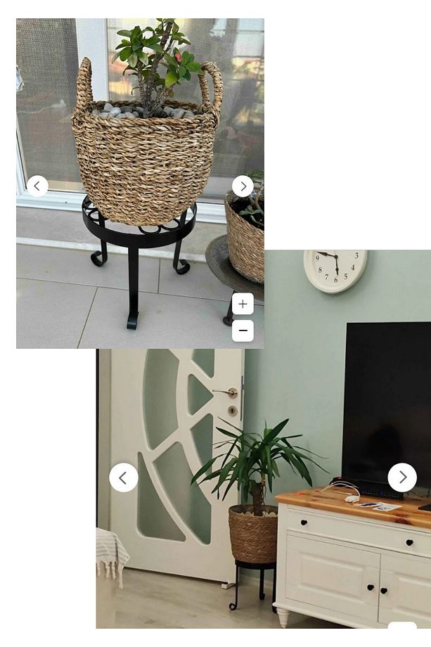 Mini Aşk Model- Demir Çiçek Bitki Saksı Salon Bahçe Balkon - Iç Ve Dış Mekan ( 1 Adet Fiyat) - 2