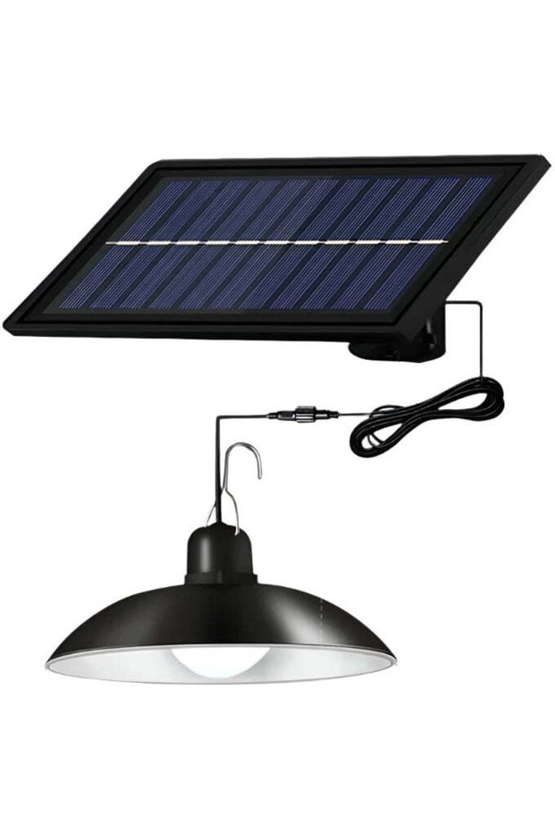 Simple Hanging Solar Lamp 3m Cable Solar Panel Remote Control