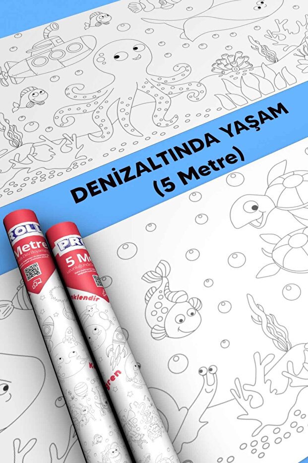 Denizaltı Boyama Kağıdı - 4