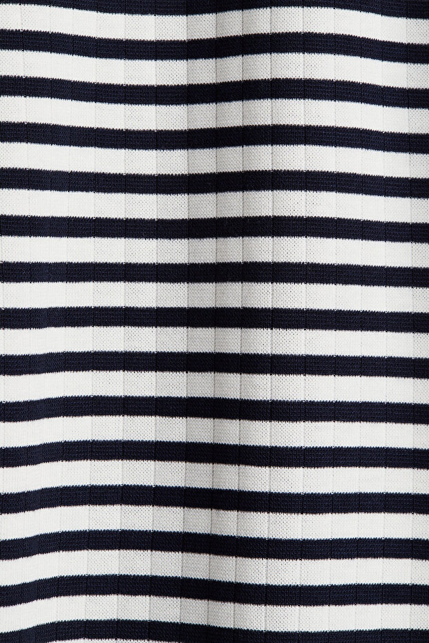 Ribanalı Midi Jarse Elbise - 5