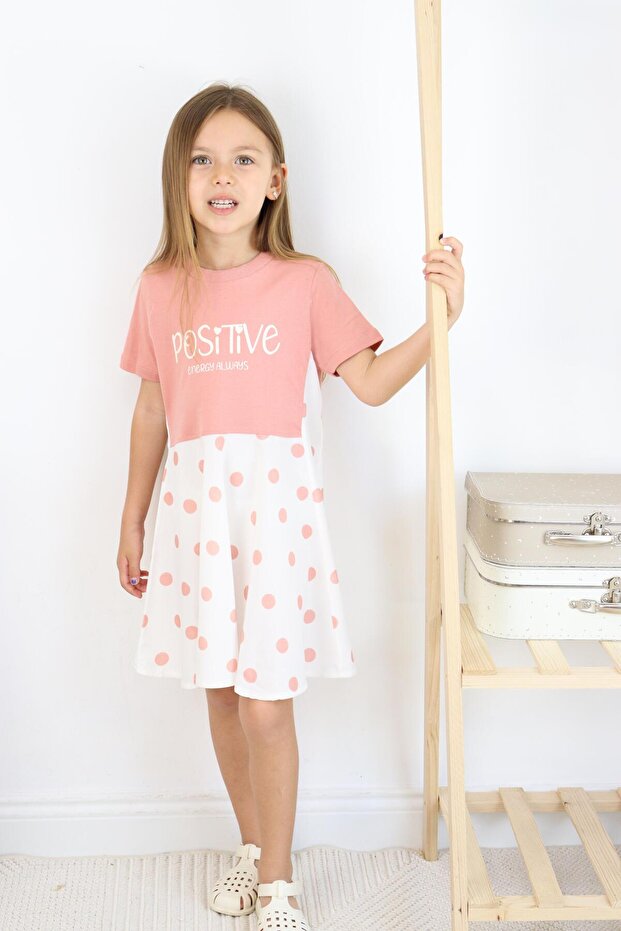 Puantiyeli Elbise - 3