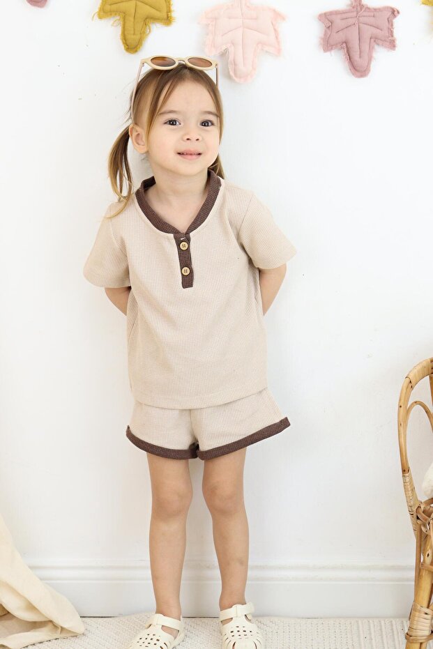 مجموعة وافل مزدوجة اللون - 5