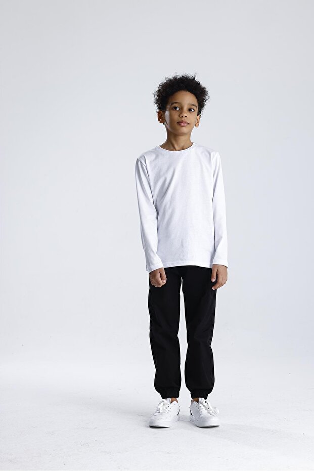 Basic Uzun Kol Tişört - 5