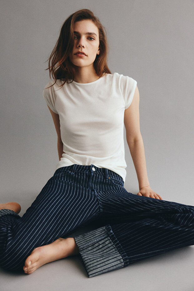 Straight Regular Jeans - 1