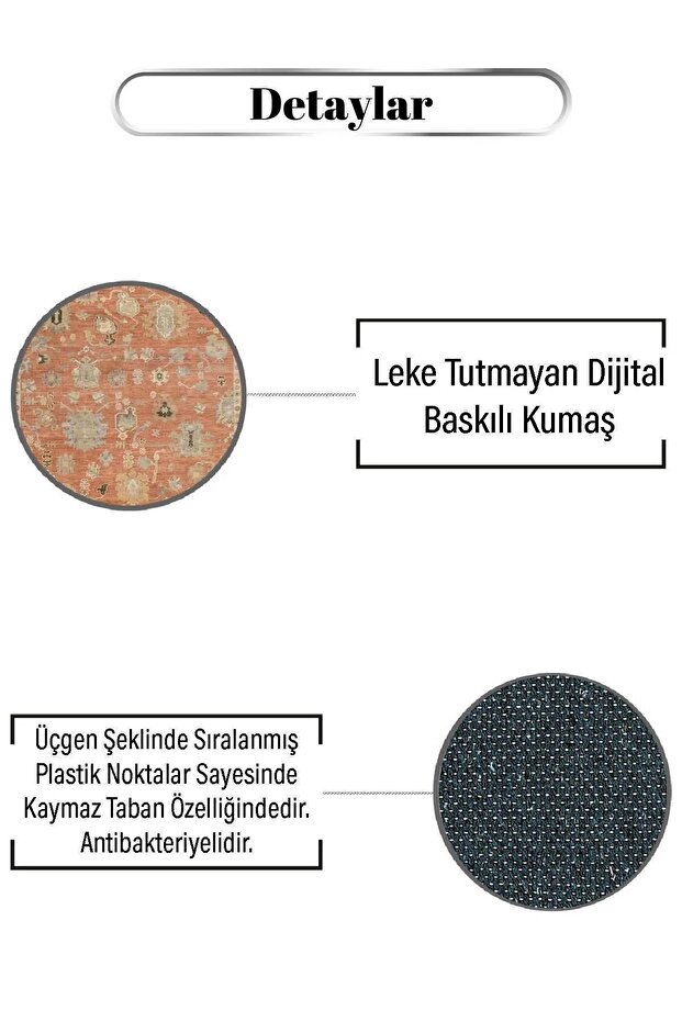 Kaplan Baskılı Dokuma Taban Halı 204 YNG - 3