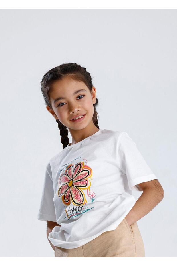 تي شيرت مطبوع أساسي - 1