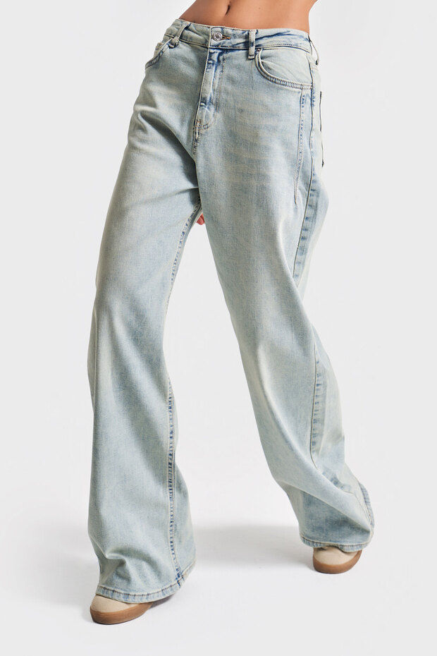 Women's T.Jeans Color 4S5-32 Lycra Flexible Fabric Large Size Denim Jean
