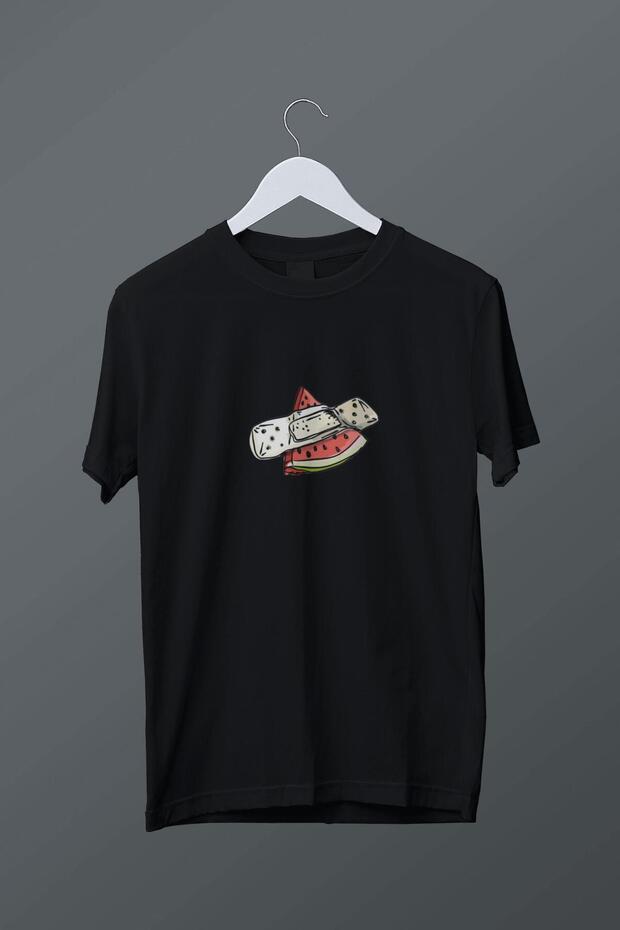 Yaramız Palestine Themed Printed T-Shirt
