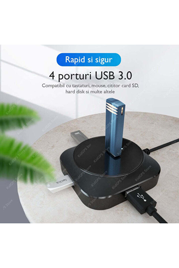 Hub USB Square4P - 3