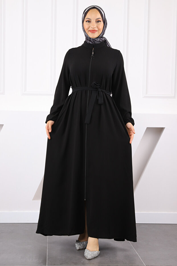 Μαύρο μανίκι ελαστικό Ferace - 1