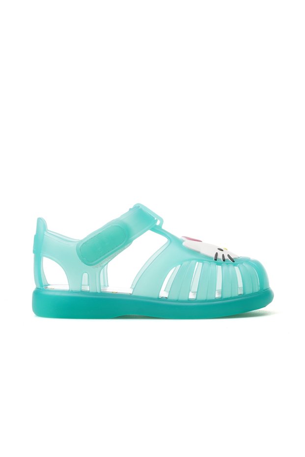 Igor Tobby V.Kıtty Girl's Hello Kitty Non-Slip Sole Children's Daily Sandals (18-29) 24Y S10268 Green