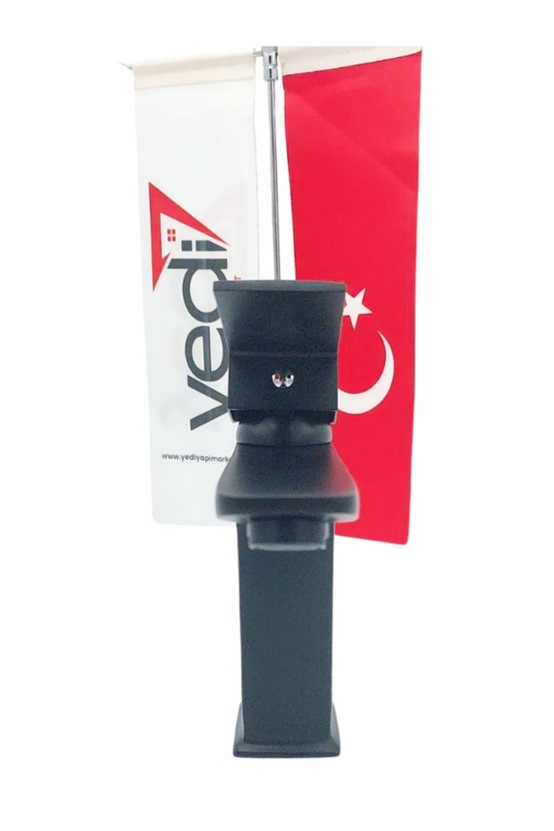 Black Square Model Fixed Sink Faucet - 4
