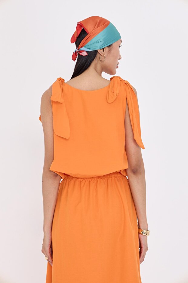 Balon Poplin Bluz - 5