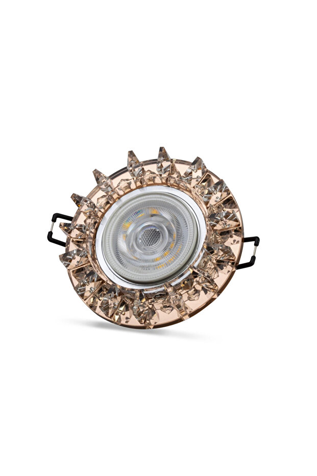 NOAS YL65 1687 Podos Led بإطار 4000K من الزجاج الكريستالي - إطار متوافق مع المقبس والمفتاح
