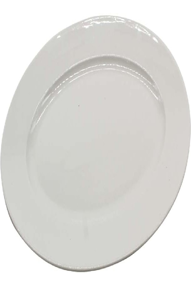 Fine Plus Oval Plate 24 cm – White