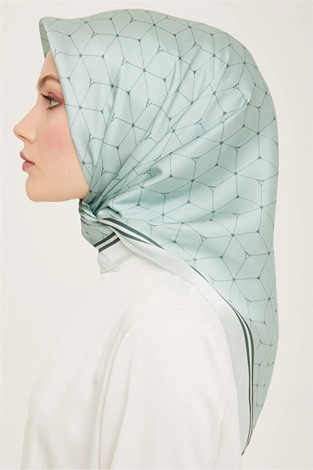 36 Twill İpek Eşarp 9166D - 3