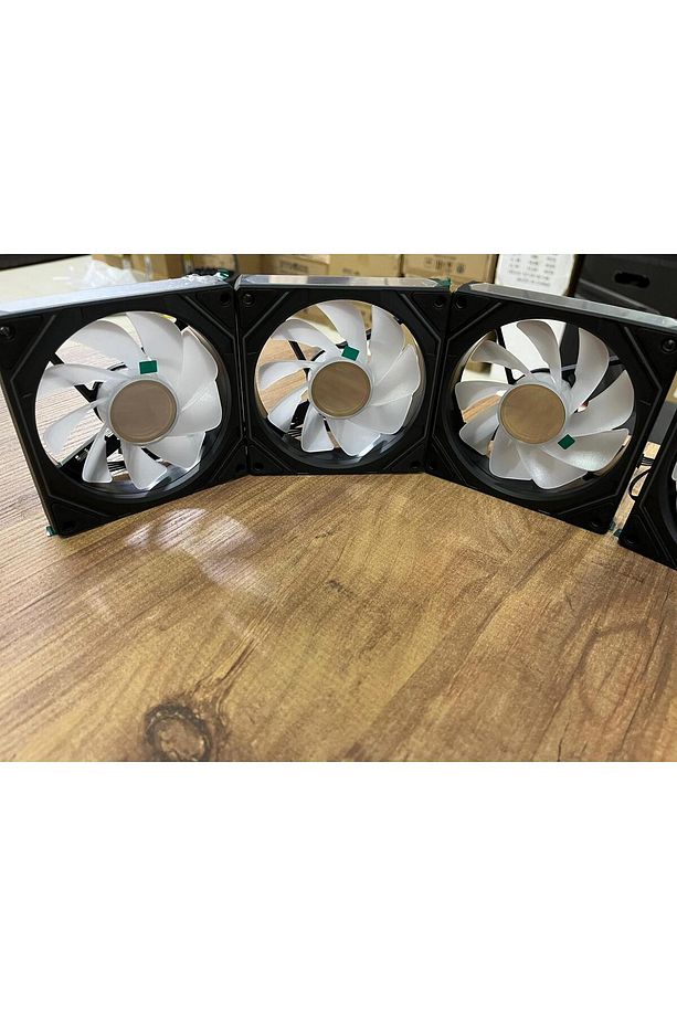 Dragon 6lı Fan seti 3x Reverse 3x düz fan aRGB Reset buton yönlendirmeli fan seti - 4