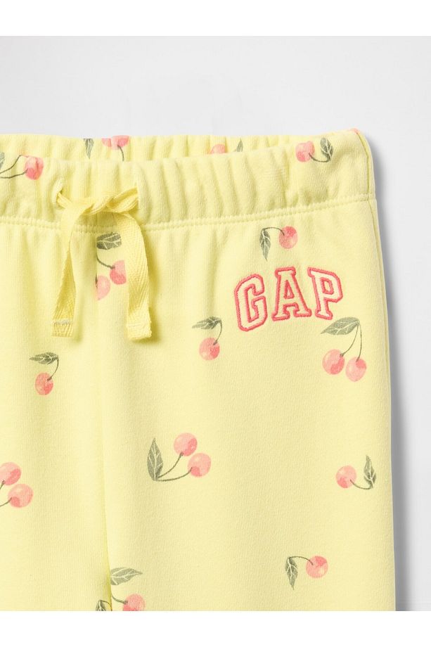 Kız Bebek Sarı Gap Logo Pull-On Jogger Eşofman Altı - 2