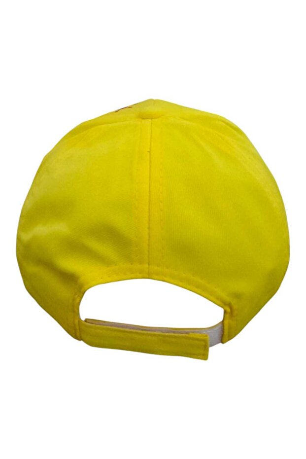 4-8 Yaş Unisex Çocuk Arkası Ayarlanabilir Aksesuarlı Yazlık Şapka - 2