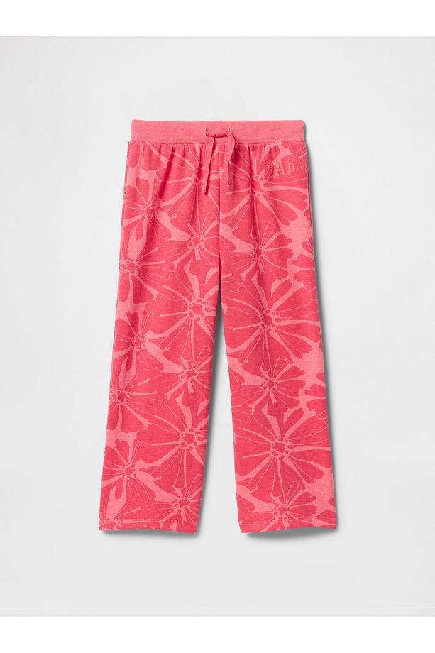 Kız Bebek Pembe Gap Logo Pull-On Jogger Eşofman Altı - 1