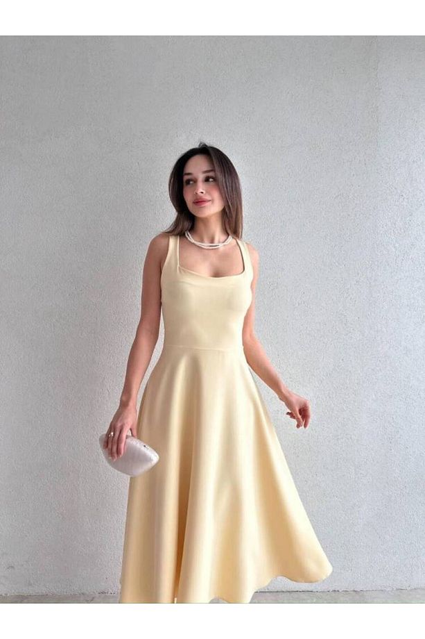 Viera Elbise Sarı - 256-S-1133 - 2