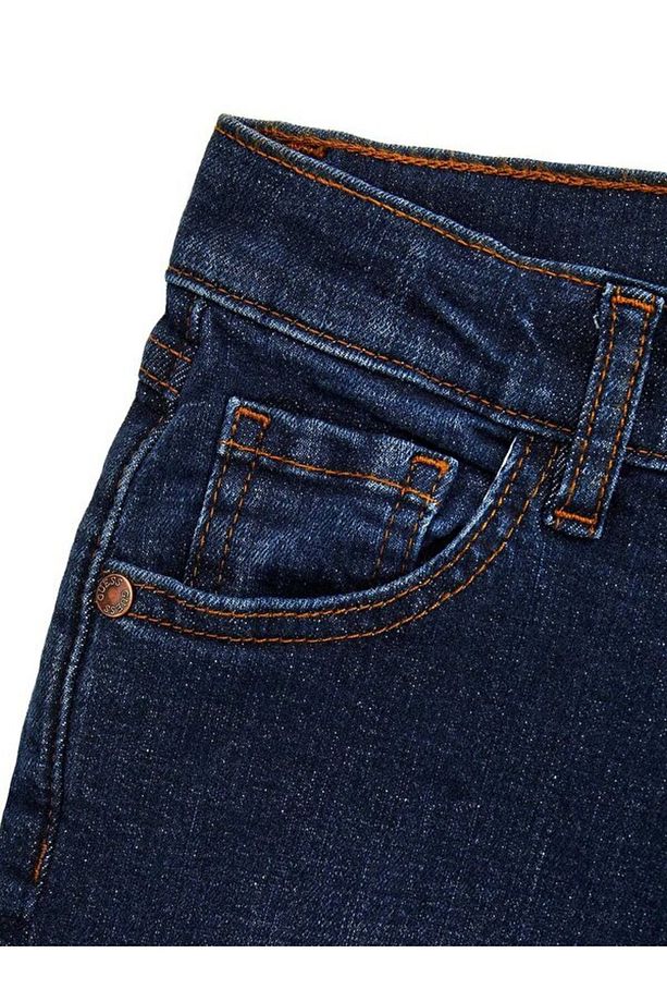 Stretch Denim Erkek Çocuk Regular Fit Denim Şort - 5