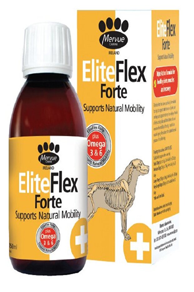 Irland Elite Flex Forte for dogs- Multi Vitamin & Mineral Supplement for Dogs 150ml