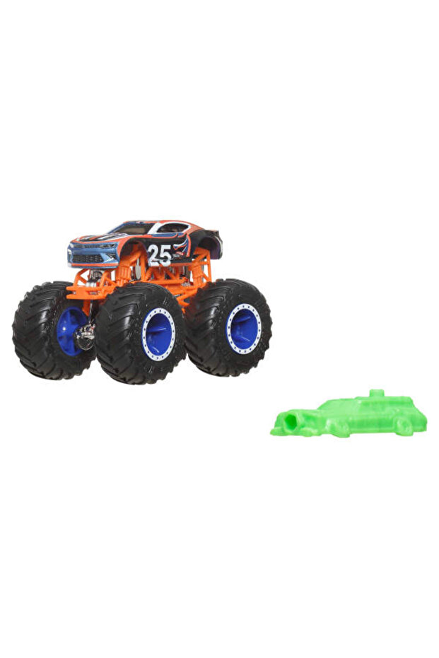 Hw Monster Trucks 1:64 Cars 18 Chevy Camaro Ss Jdp69